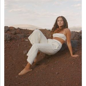 Ozma Wide leg crop pant